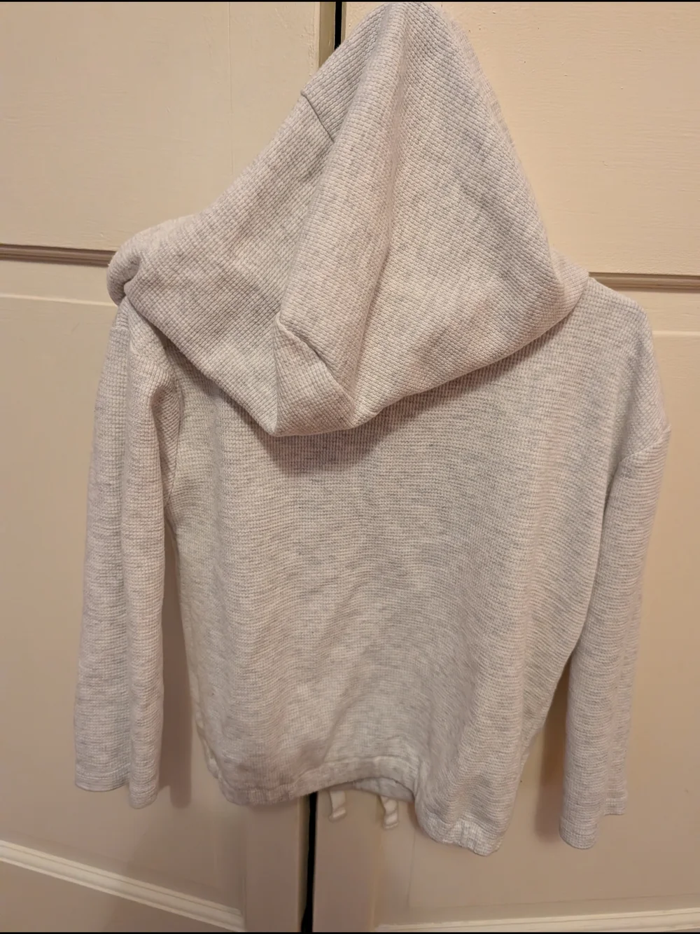 OshKosh B'gosh Heather Gray Girls' Hoodie with Butterfly Appliqué